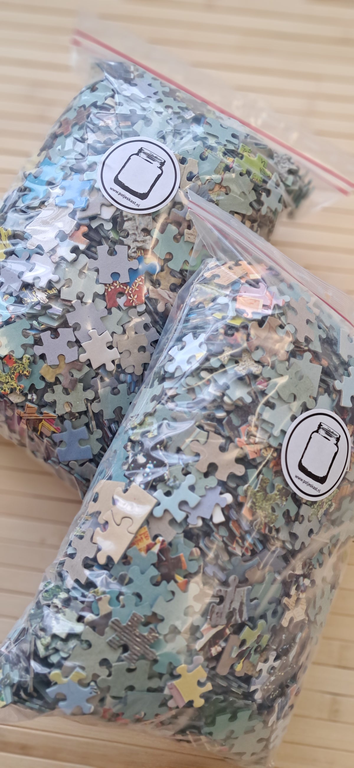 Basismateriaal speelbak - Puzzelstukjes