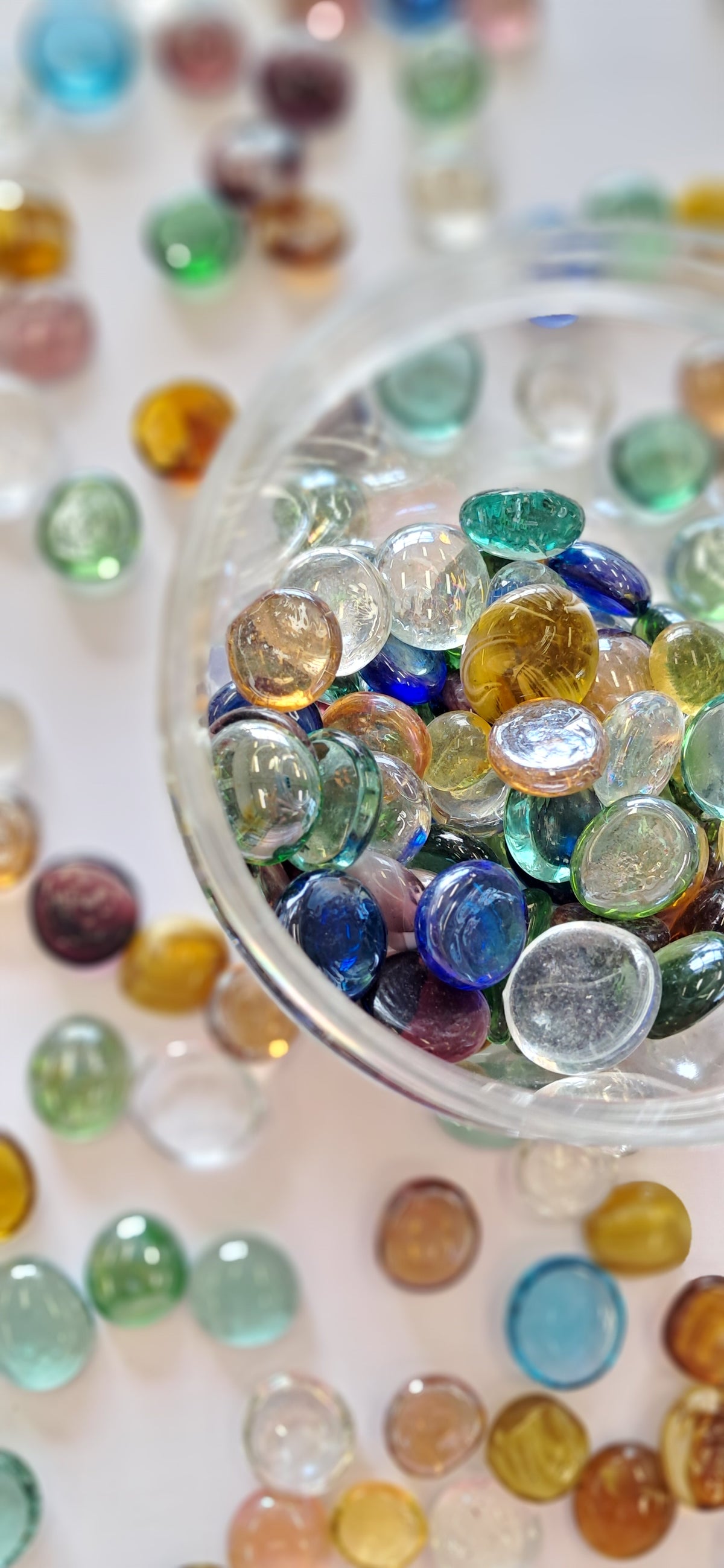 Pot Glas Steentjes