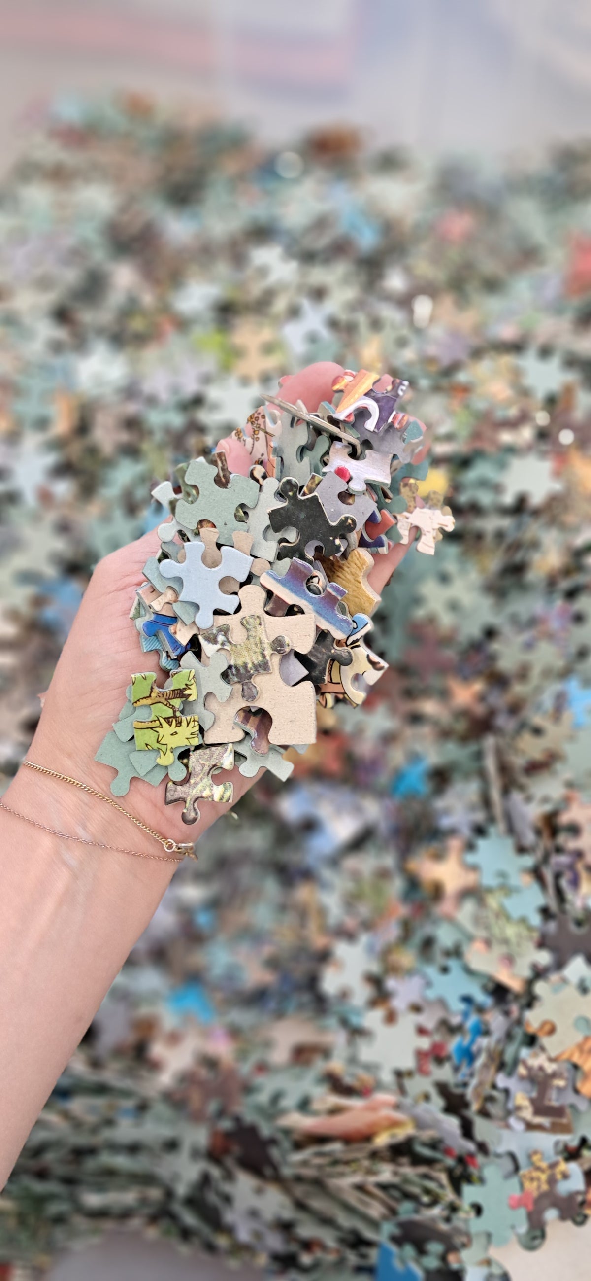 Basismateriaal speelbak - Puzzelstukjes